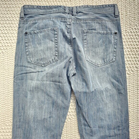 Heritage 1981 Men's Straight Button Up Jeans, Size 32, Light wash - Picture 3 of 15